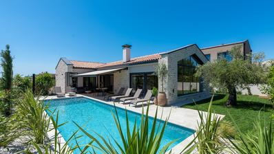 Istrien, Poreč, smuk designervilla, fuldt udstyret