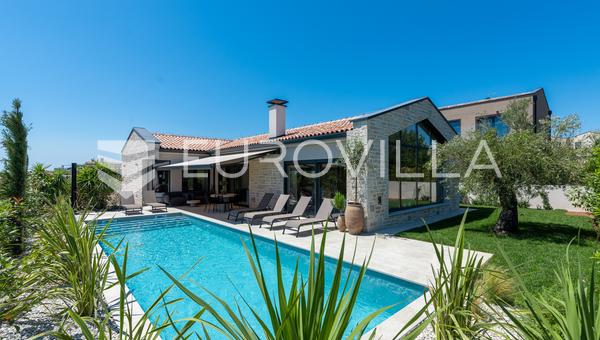 Istrien, Poreč, smuk designervilla, fuldt udstyret