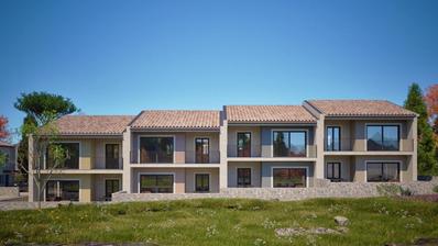 Istra, Rovinj okolica, Putini, dvosoban stan 65.72 m² s natkrivenom terasom na 1. katu