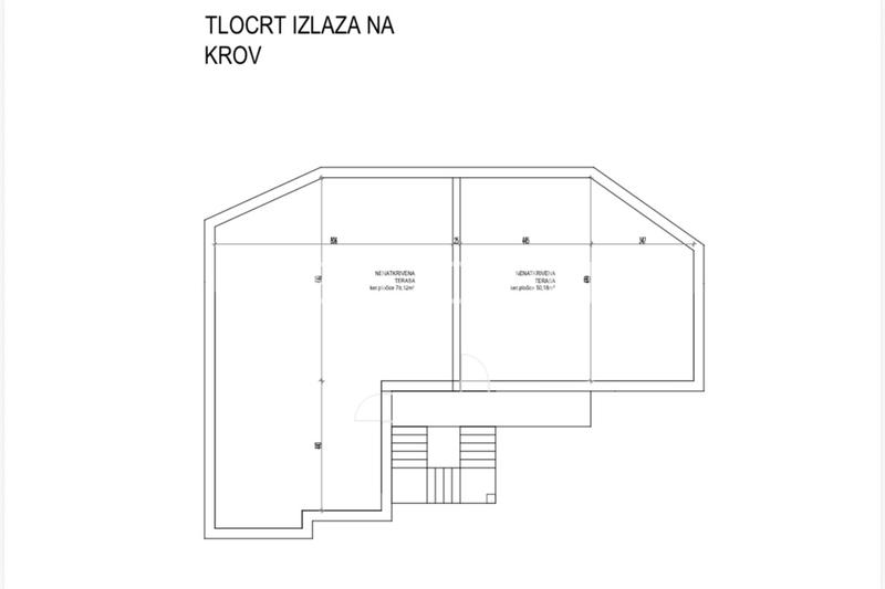 Ciovo, Zedno, Einzimmerwohnung im ersten Stock mit einer Nettonutzfläche von 43,51 m² - S4 - 12
