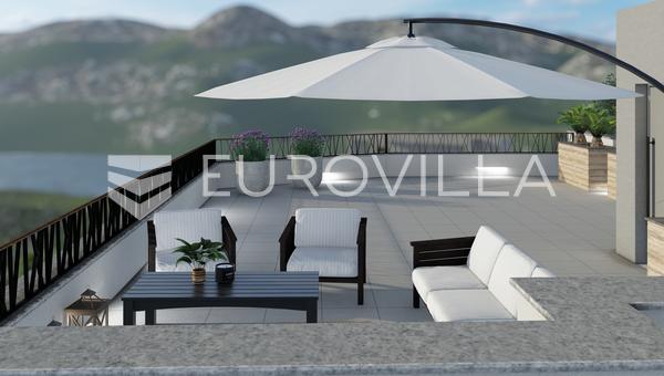 Ciovo, Zedno, Zweizimmerwohnung mit Dachterrasse, Nettowohnfläche 89,85 m² - S5