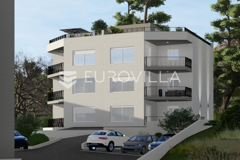 Ciovo, Zedno, appartement de deux chambres avec terrasse sur le toit, surface utile nette 89,85 m² - S5 - 2