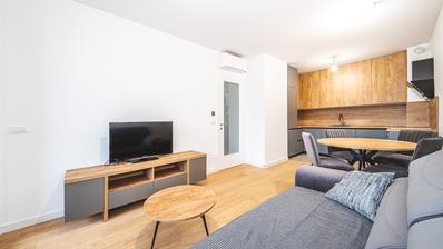 Zagreb, Maksimir, moderan dvosoban stan u novogradnji 48 m², GARAŽA