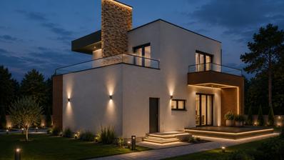 Bukovlje, Villa Hills Moderný dom vo výstavbe s výhľadom na mesto