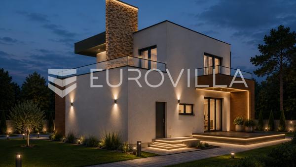 Bukovlje, Villa Hills Casa Moderna in Costruzione con Vista Città