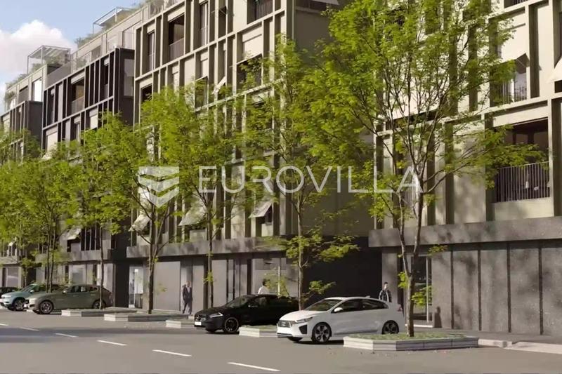 Zagreb, Crnomerec, yeni yapı, loggia ve balkonlu iki odalı daire, garaj park yeri - 2