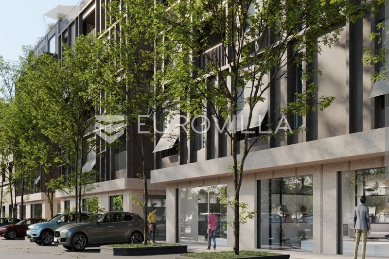 Zagreb, Crnomerec, yeni yapı, loggia ve balkonlu iki odalı daire, garaj park yeri - 1