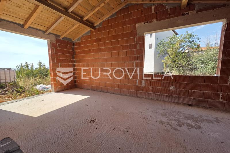 Istria, Peruški, casa sin terminar con piscina y vistas panorámicas al mar - 13