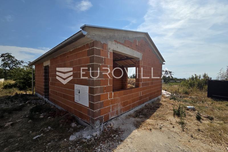 Istria, Peruški, casa sin terminar con piscina y vistas panorámicas al mar - 6
