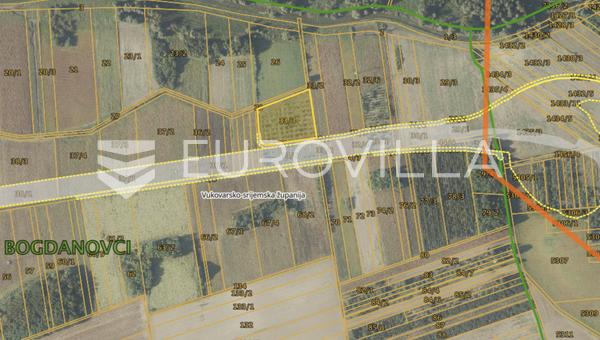 Vukovar, Bogdanovci - Investeringsjord ved den nye omfartsvej