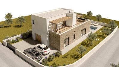 Vodice, NIEUWBOUW, huis met zwembad, 176,40 m²