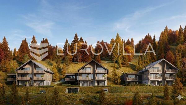 Østerrike, Hochrindl, NYBYGG, moderne ettromsleilighet 58,35 m²