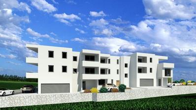 Pula, Valdebek - apartamento de três quartos em edifício novo, 2.º andar, 80,14 m² - excelente localização