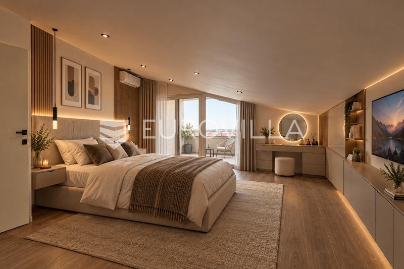 Istra, Fažana, Premium dvoetažni penthouse stan, Pogled more, Novogradnja 2026. - 4