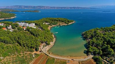Hvar, Jelsa, proyecto de desarrollo turístico en la bahía de Mina, oportunidad de inversión