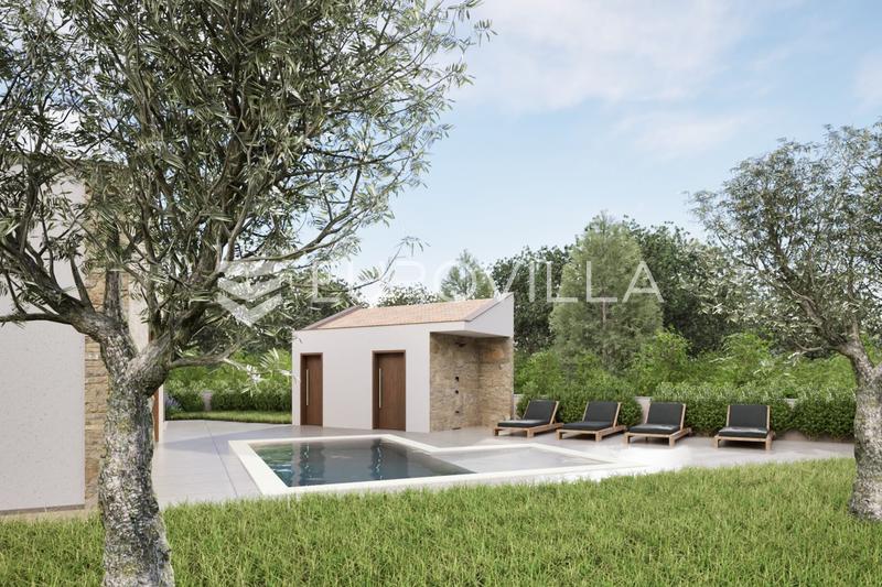 Istrien, Gegend Barban - Modernes Steinhaus mit Swimmingpool - 5