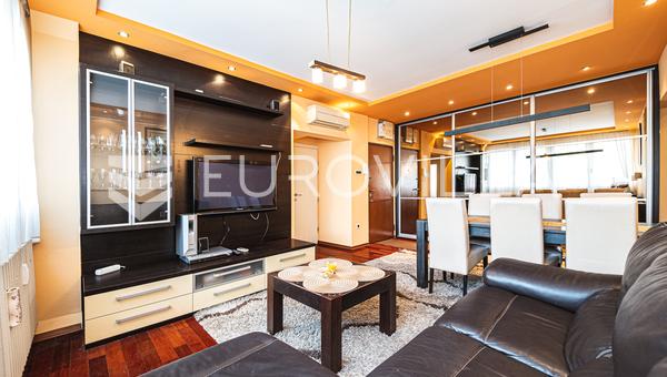 Zagabria, Trnje, appartamento trilocale completamente arredato con loggia, 68,94 m²