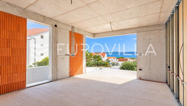 Brac, Supetar, appartement met twee slaapkamers op de eerste verdieping met uitzicht op zee