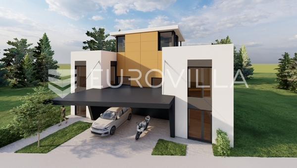 Osijek, Ulica Jela, moderna kuća površine 176,71 m² s vrtom, balkonom i krovnom terasom*novogradnja*