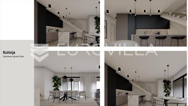 Zadar, Diklovac, luxusní penthouse s výhledem