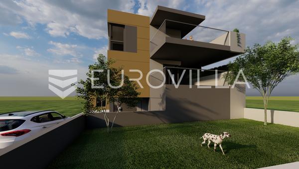 Osijek, Petefijeva, bahçeli ve otoparklı lüks dört yatak odalı daire, alanı 118,99 m² *NE