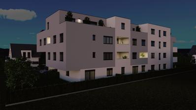 Zagreb, Trnava, kolmen huoneen asunto erinomaisessa uudessa rakennuksessa, 59 m2