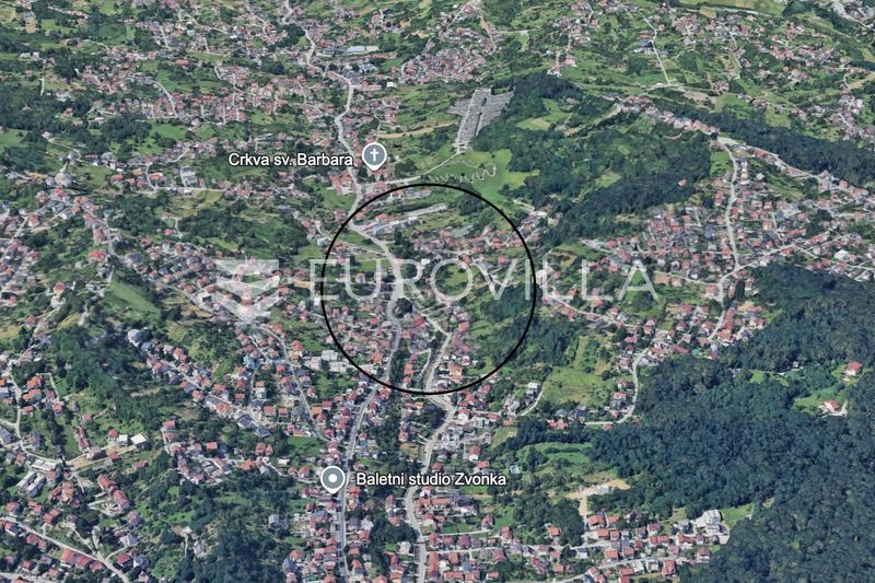 Zagreb, Gornje Vrapče, zemljište sa postojećom kućom, 1010 m2