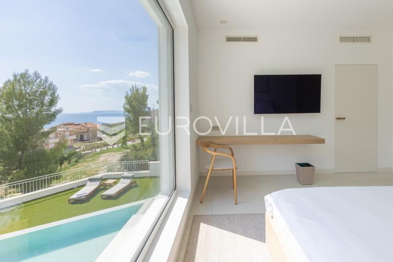 Podstrana, luxe villa met panoramisch uitzicht op zee - 12