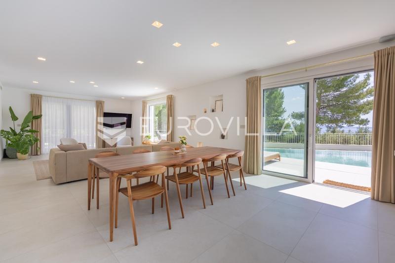 Podstrana, luxe villa met panoramisch uitzicht op zee - 6