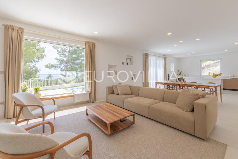 Podstrana, luxe villa met panoramisch uitzicht op zee - 3
