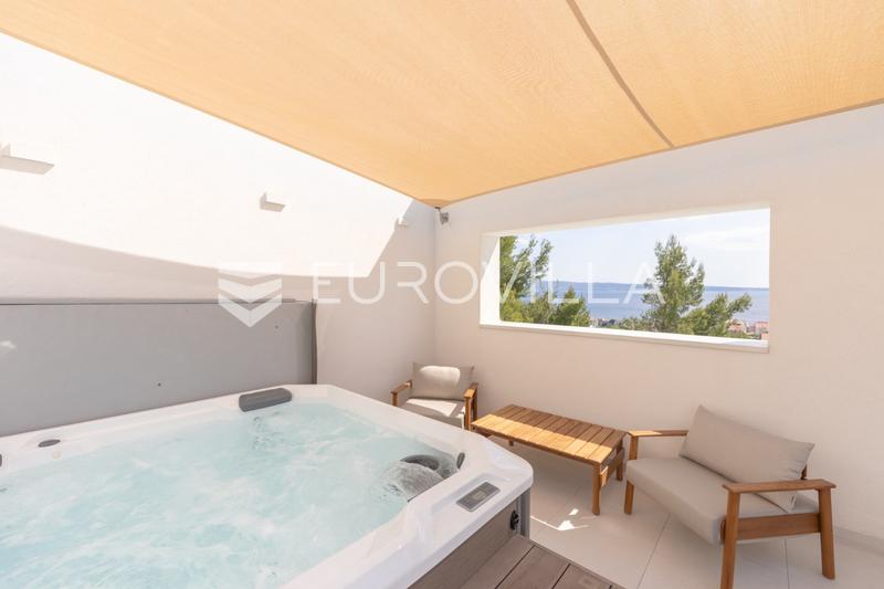 Podstrana, luxe villa met panoramisch uitzicht op zee - 22