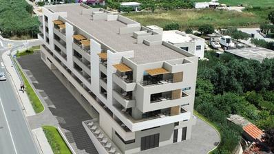Trogir – dördüncü katta deniz manzaralı, 89,3 m²'lik yeni iki yatak odalı daire