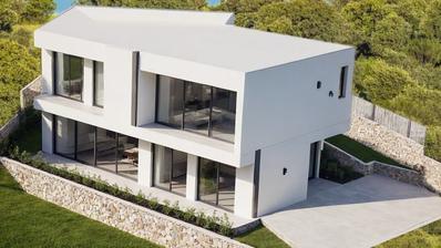Opatija, Veprinac, building land with a panoramic view