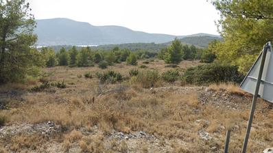 Sibenik, Grebastica, Bouwkavel met uitzicht, 2130 m²
