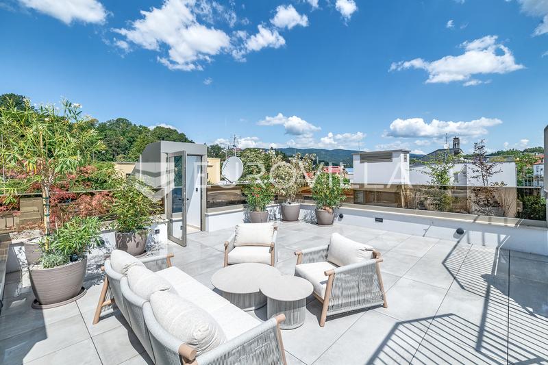 Zagreb, Medvedgradska, luksuriøs penthouse med tre soveværelser og pool 324 m² - 15