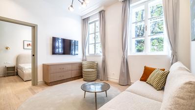 Zágráb, luxus egyszobás lakás a központban, 40 m²