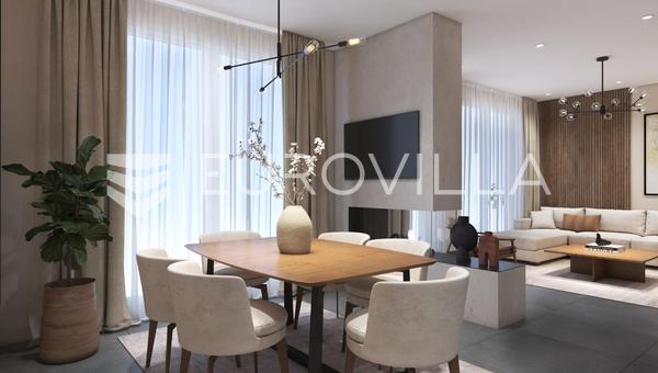 Istria, Premantura, apartamento dúplex, jardín y dos plazas de aparcamiento