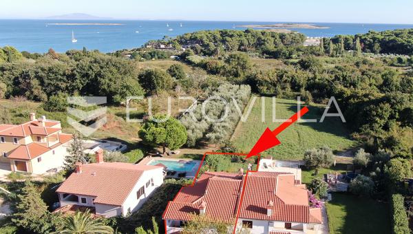 Istrien, Premantura - parhus på 260 m² med havsutsikt och pool på 24 m²