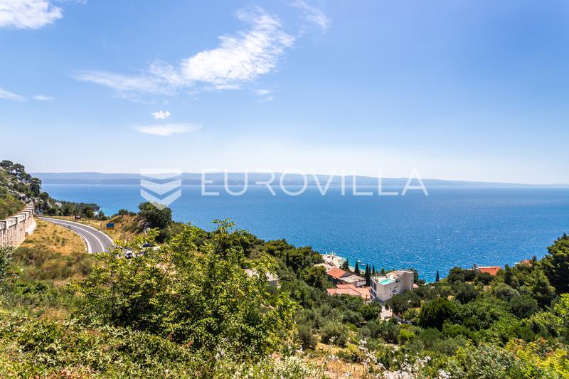 Omiš, Borak, zazidljivo zemljišče s pogledom na morje, s skupno površino 878 m² - 2