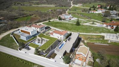Ístria, Svetvincenat - terreno para construção com 688 m2, licença final e infraestrutura - localização privilegiada