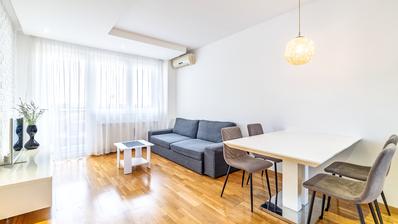 Zagreb, Lanište, Jaruščica - functional one-bedroom apartment with a balcony near Arena Centar, 40 m