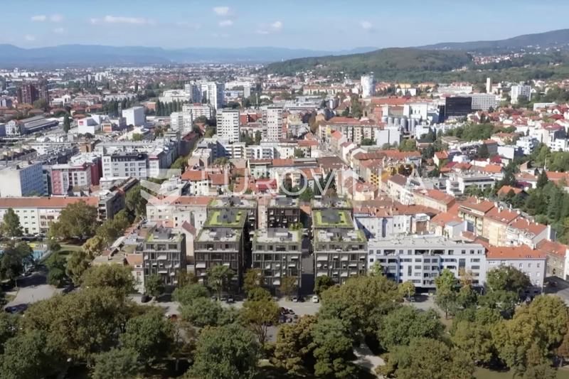 Zágráb, Crnomerec, új építésű, 2 szobás lakás 92 m², garázs parkolóhely. - 3