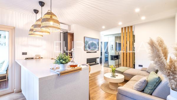 Zagreb, Jarun, luxuriously furnished two-bedroom apartment 62 m²