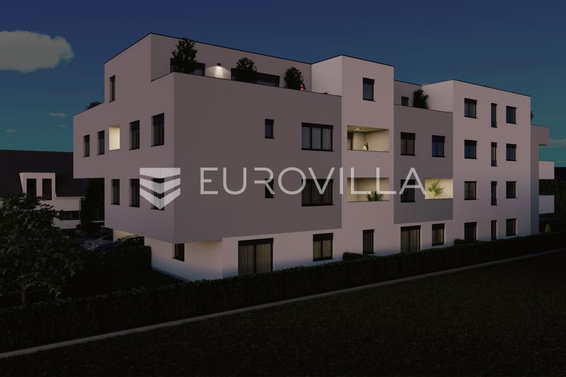 Zagreb, Trnava, trosoban stan u vrhunskoj novogradnji, NKP 63 m2