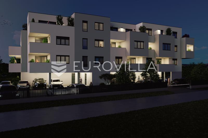 Zagreb, Trnava, trosoban stan u vrhunskoj novogradnji, NKP 63 m2