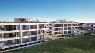 Pag, Povljana'da, zemin katta yer alan 52,72 m² büyüklüğünde 1+1 daire