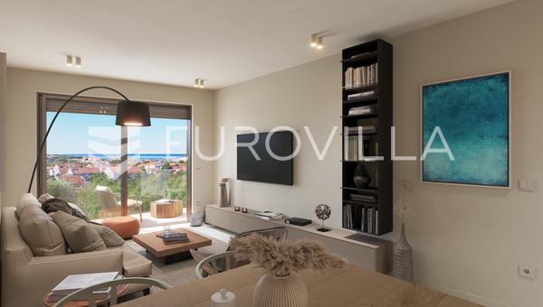 Istria, Poreč - 2-roms leilighet på bakkeplan i et moderne nybygg, 74 m²