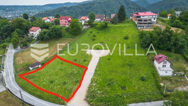 Samobor, Vrhovcak, byggetomt 829 m² i en førsteklasses beliggenhet