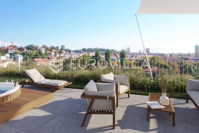 Zagreb, Trg Franje Tuđmana, prekrasan četverosoban penthouse 182 m², GARAŽA 50 m² - 4