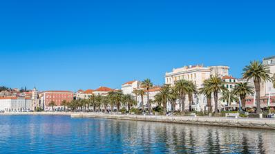 Split merkezinde ticari alan